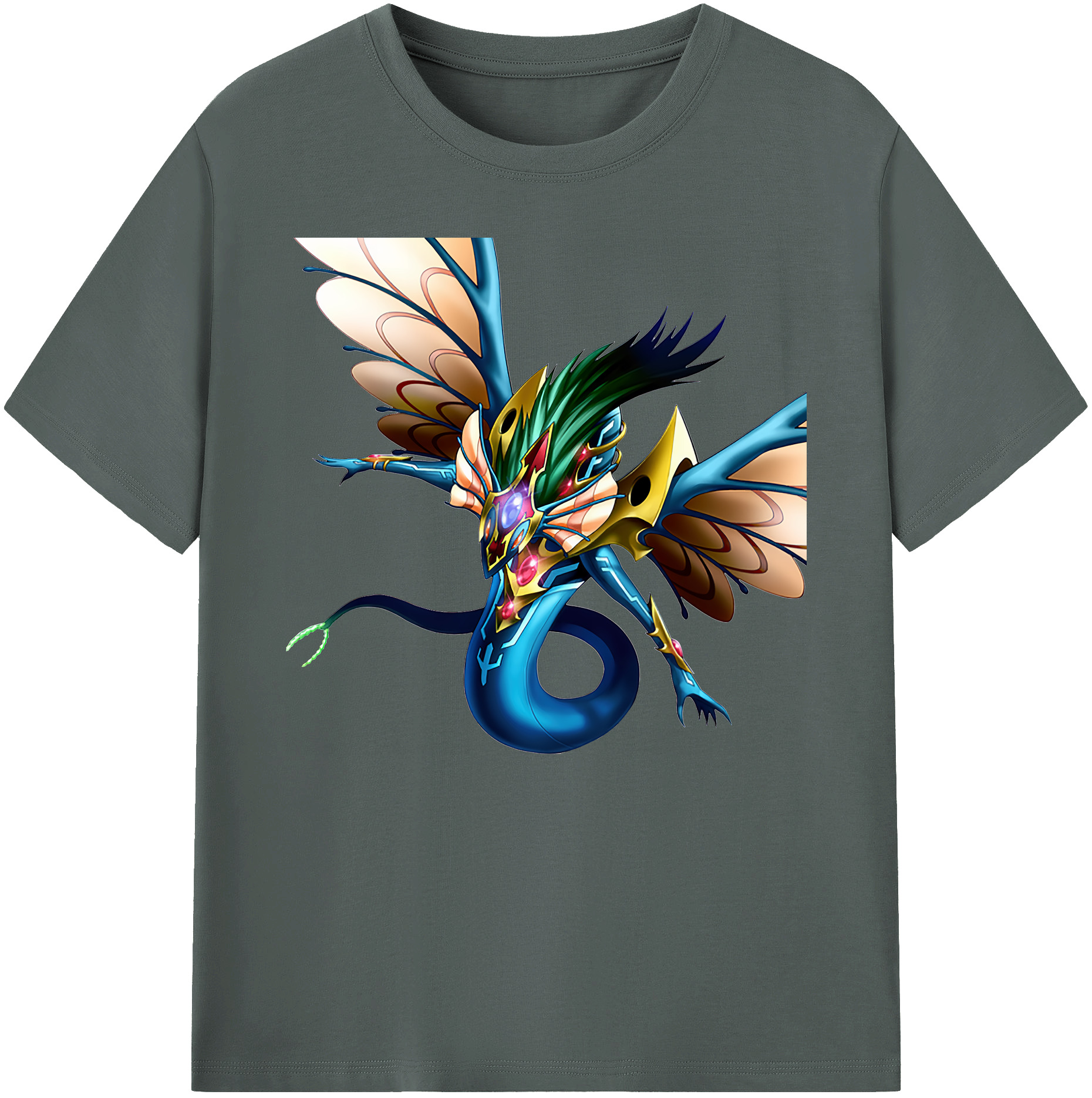 （画像用） 遊☆戯☆王 Yu-Gi-Oh! 綿100％ メンズ半袖Tシャツ｜肌触りやわらか＆通気性
